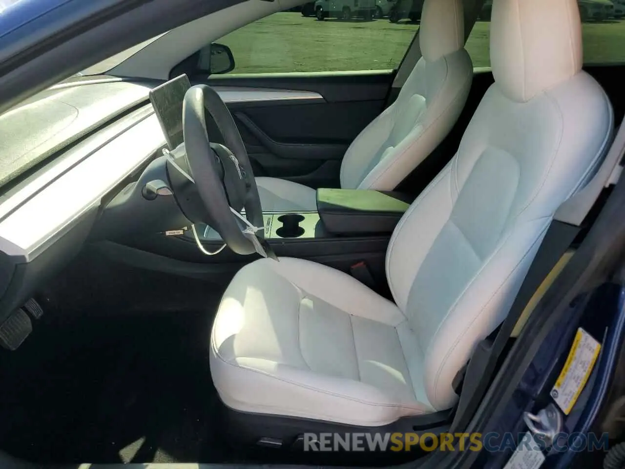 7 fotografías del automóvil dañado 5YJ3E1EA0MF072071 TESLA MODEL 3 2021
