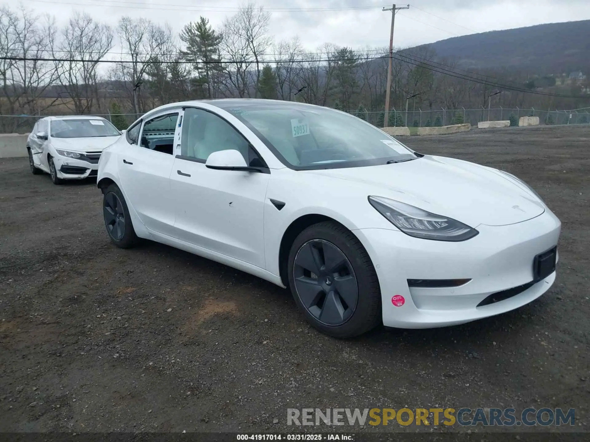 1 fotografías del automóvil dañado 5YJ3E1EA0MF857397 TESLA MODEL 3 2021