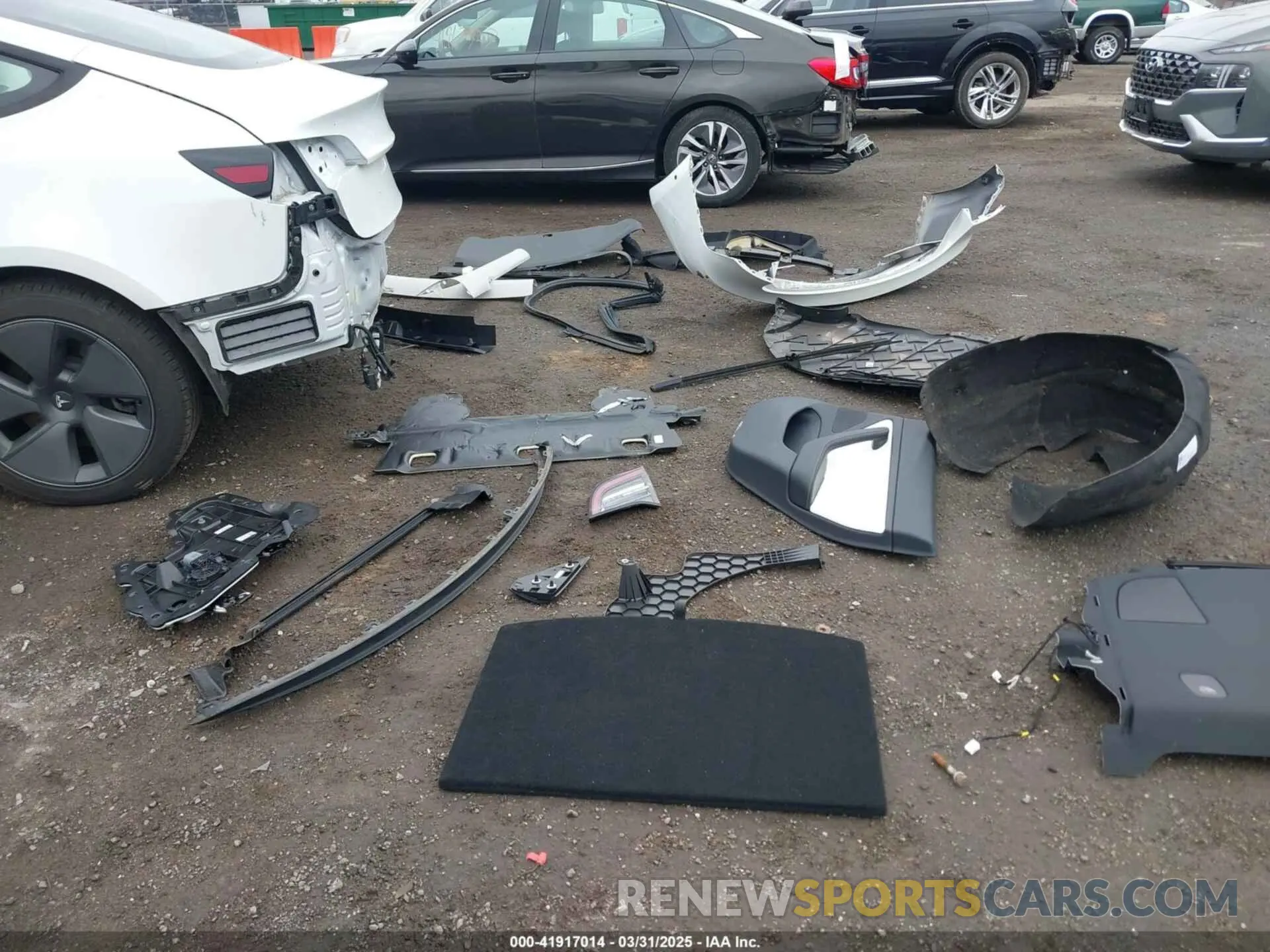12 fotografías del automóvil dañado 5YJ3E1EA0MF857397 TESLA MODEL 3 2021