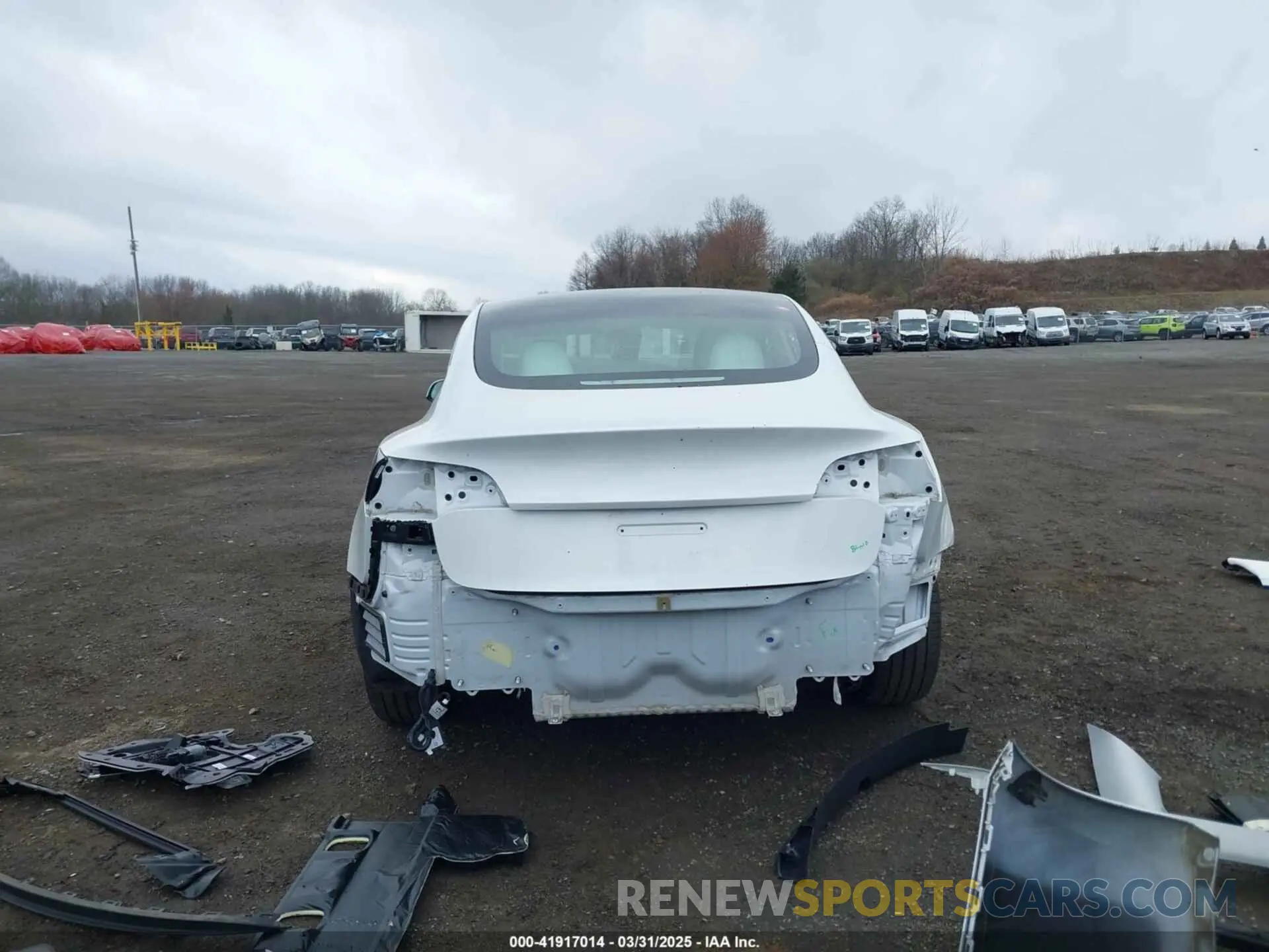 17 fotografías del automóvil dañado 5YJ3E1EA0MF857397 TESLA MODEL 3 2021