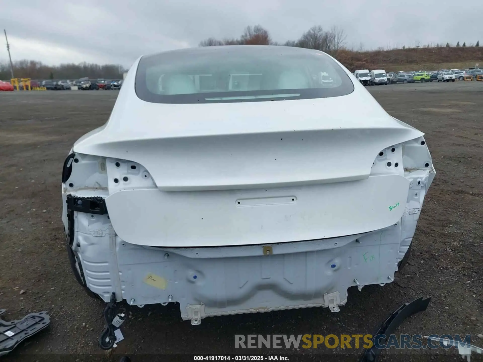 6 fotografías del automóvil dañado 5YJ3E1EA0MF857397 TESLA MODEL 3 2021