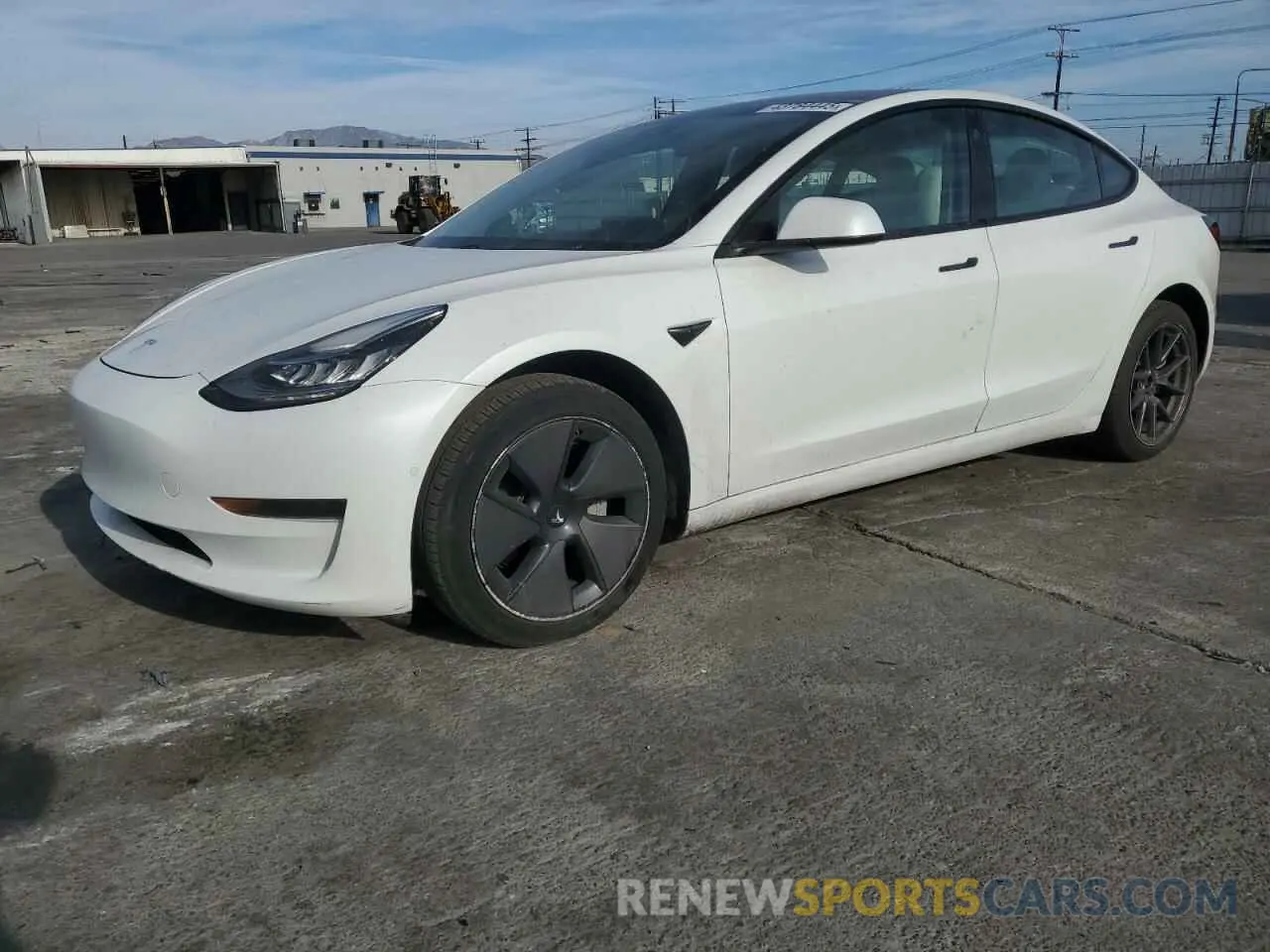 1 fotografías del automóvil dañado 5YJ3E1EA0MF858839 TESLA MODEL 3 2021