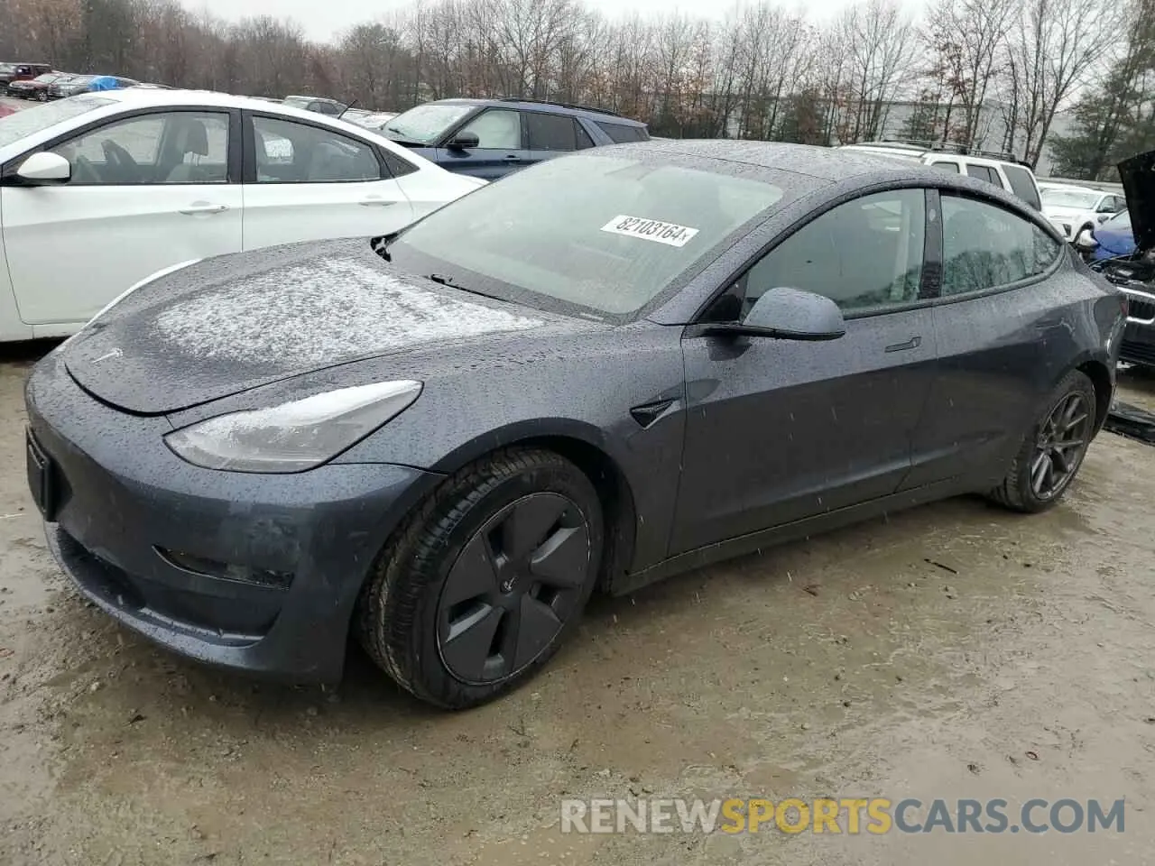 1 fotografías del automóvil dañado 5YJ3E1EA0MF907358 TESLA MODEL 3 2021