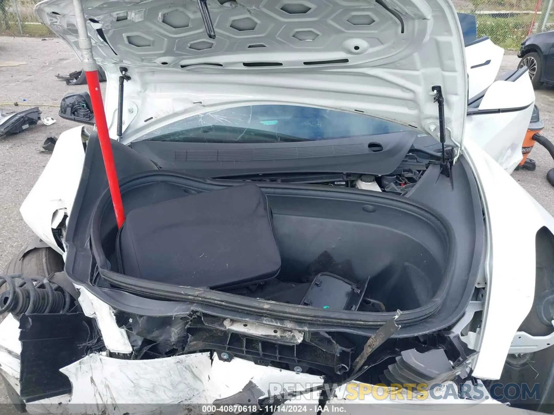 10 fotografías del automóvil dañado 5YJ3E1EA0MF907974 TESLA MODEL 3 2021