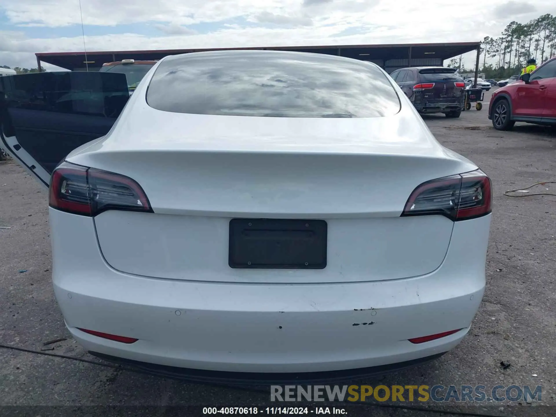 16 fotografías del automóvil dañado 5YJ3E1EA0MF907974 TESLA MODEL 3 2021