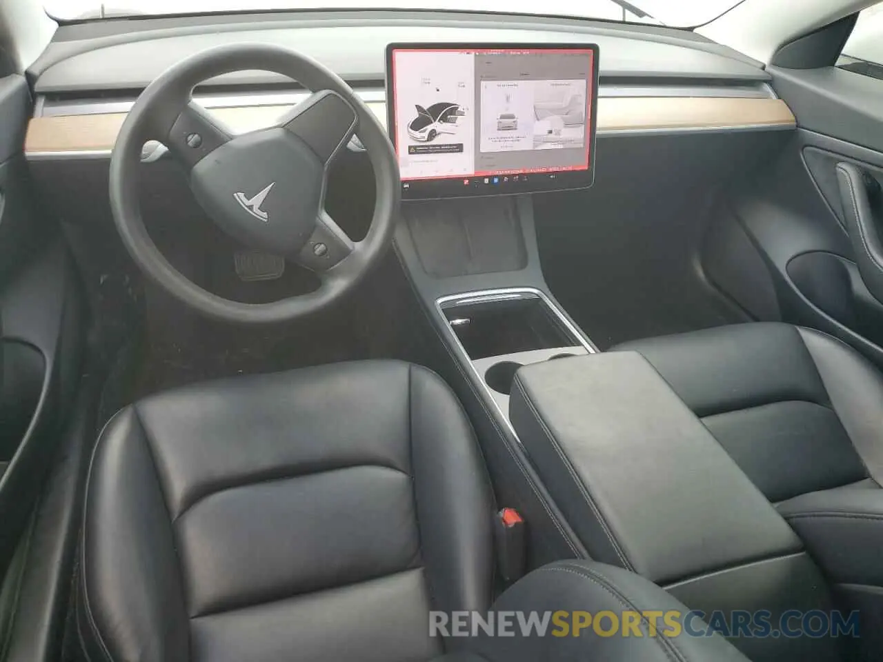 8 fotografías del automóvil dañado 5YJ3E1EA0MF920949 TESLA MODEL 3 2021