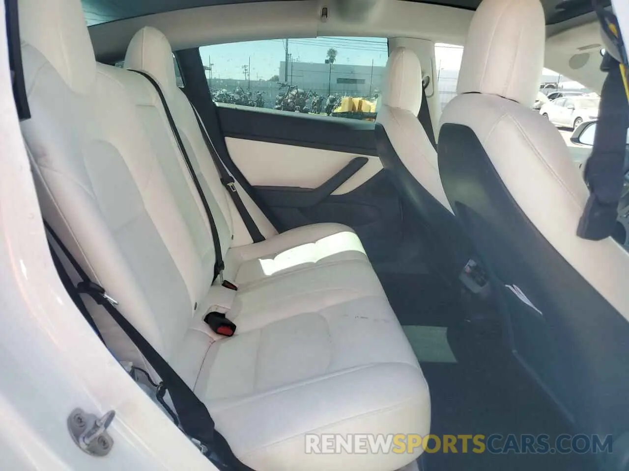 10 fotografías del automóvil dañado 5YJ3E1EA0MF936536 TESLA MODEL 3 2021
