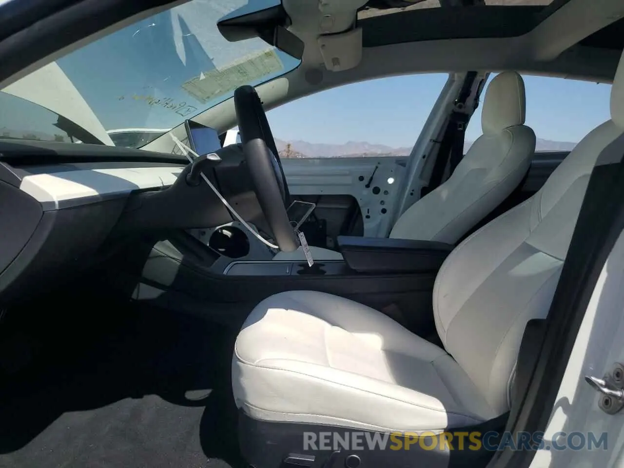 7 fotografías del automóvil dañado 5YJ3E1EA0MF936536 TESLA MODEL 3 2021