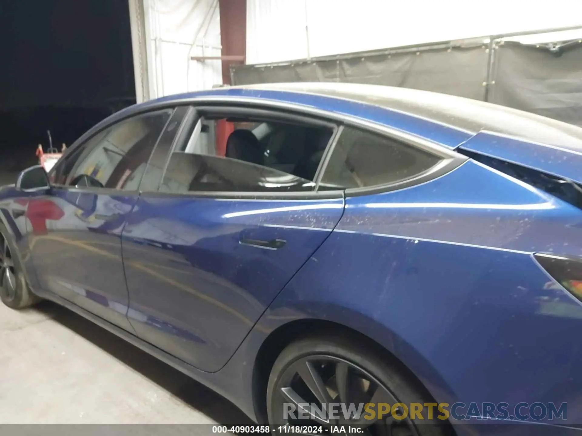 13 fotografías del automóvil dañado 5YJ3E1EA0MF940179 TESLA MODEL 3 2021