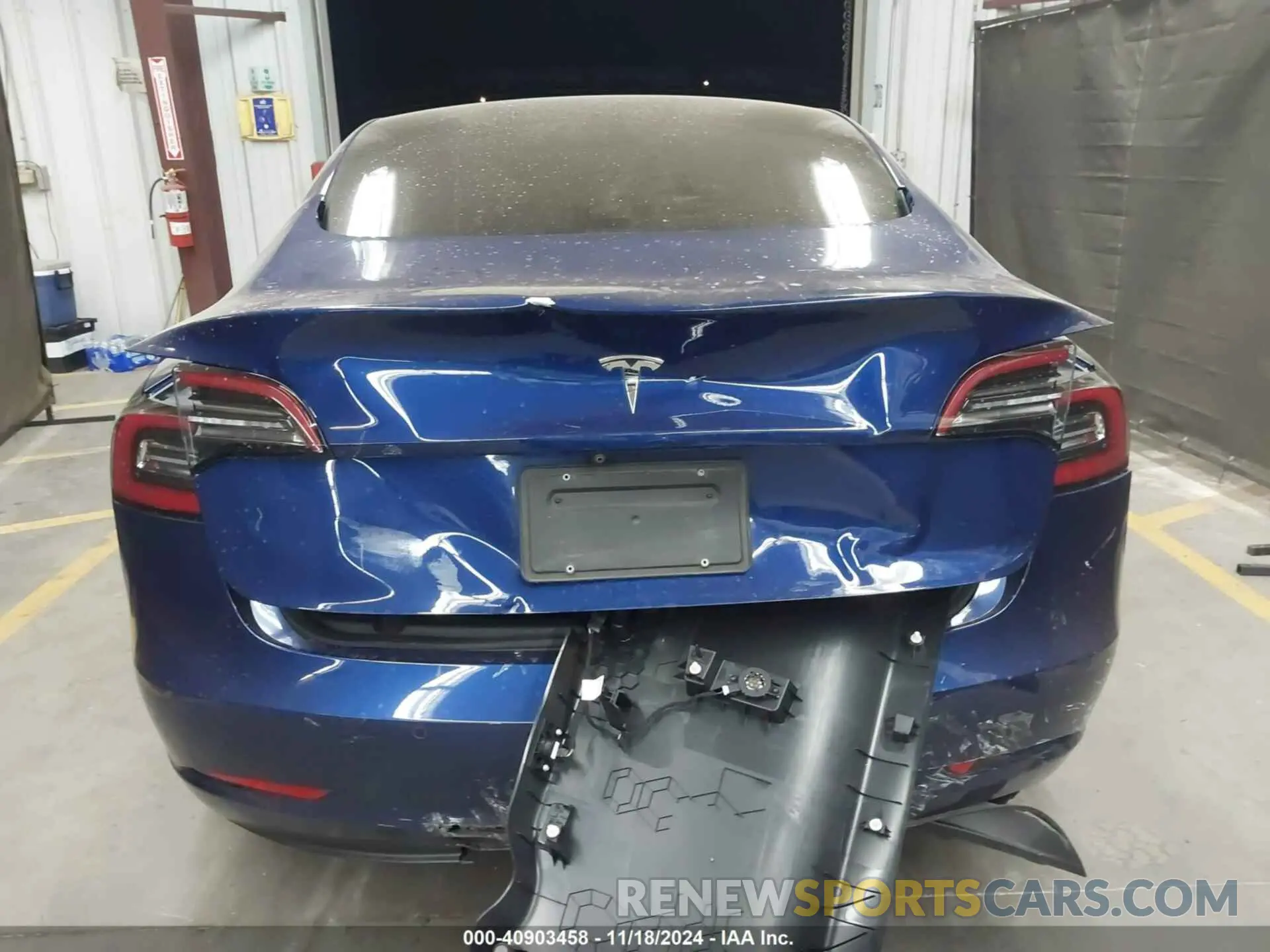 15 fotografías del automóvil dañado 5YJ3E1EA0MF940179 TESLA MODEL 3 2021