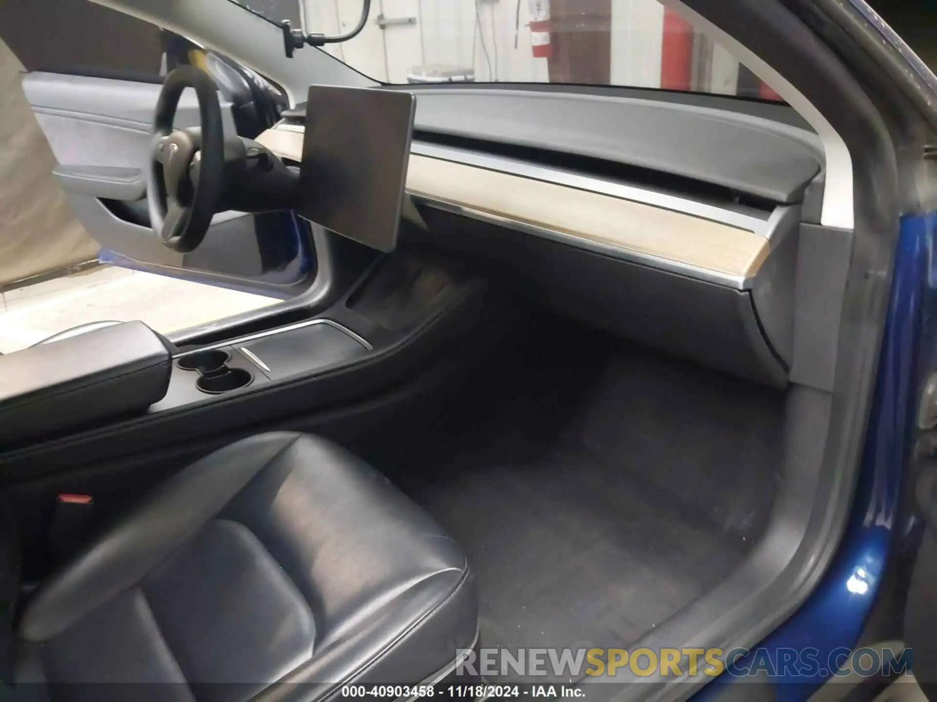 5 fotografías del automóvil dañado 5YJ3E1EA0MF940179 TESLA MODEL 3 2021
