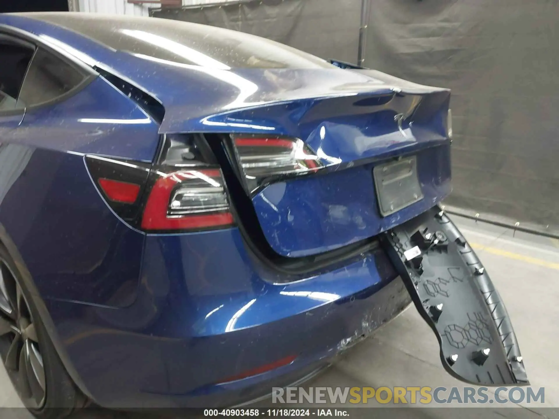 6 fotografías del automóvil dañado 5YJ3E1EA0MF940179 TESLA MODEL 3 2021