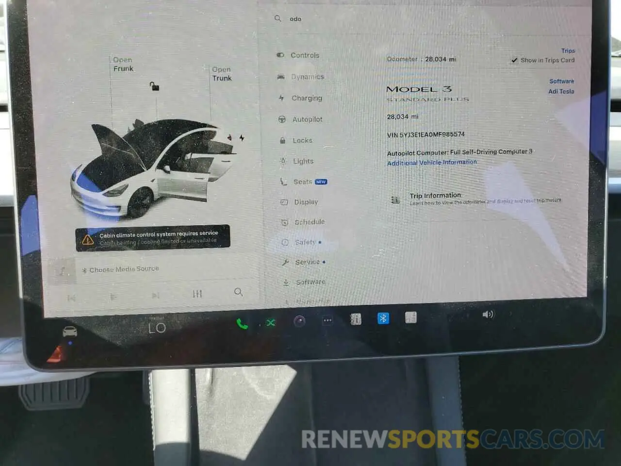 9 fotografías del automóvil dañado 5YJ3E1EA0MF985574 TESLA MODEL 3 2021
