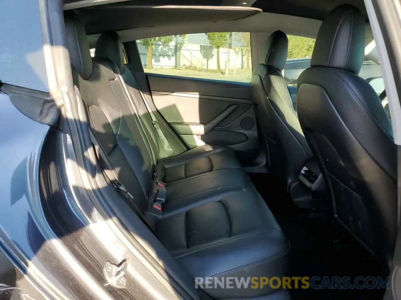 10 fotografías del automóvil dañado 5YJ3E1EA1MF059152 TESLA MODEL 3 2021