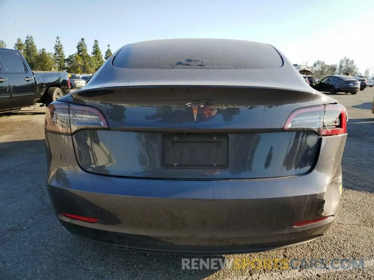 6 fotografías del automóvil dañado 5YJ3E1EA1MF059152 TESLA MODEL 3 2021