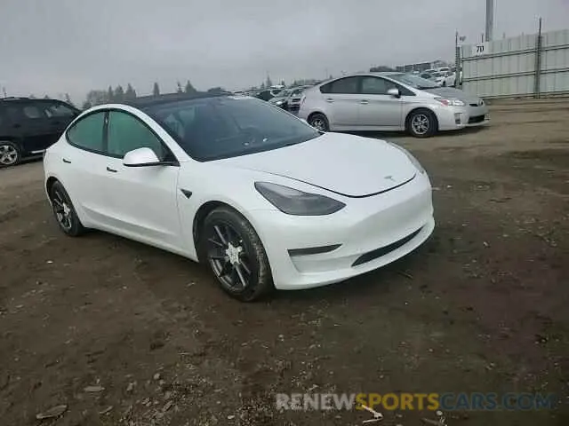 10 fotografías del automóvil dañado 5YJ3E1EA1MF066389 TESLA MODEL 3 2021