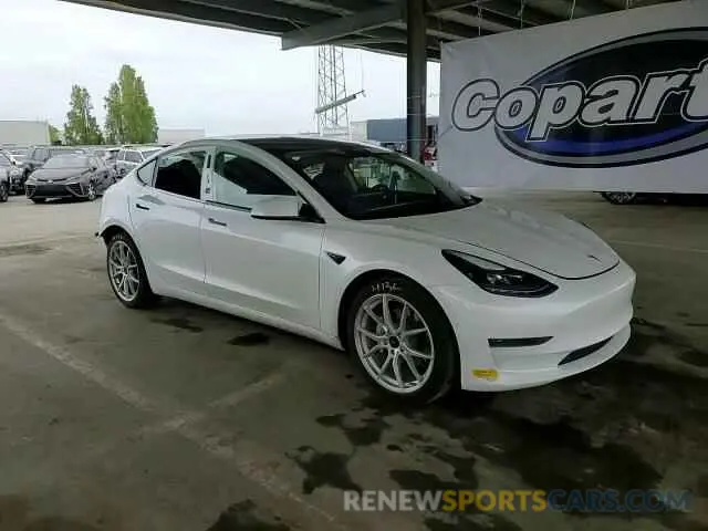 14 fotografías del automóvil dañado 5YJ3E1EA1MF072130 TESLA MODEL 3 2021