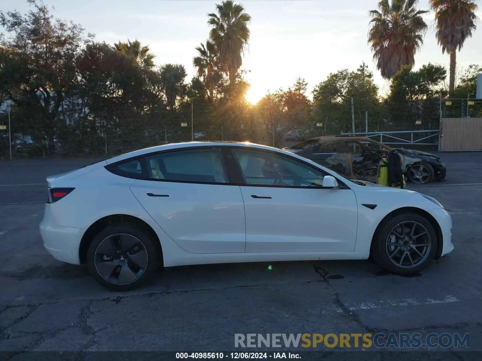 14 fotografías del automóvil dañado 5YJ3E1EA1MF093771 TESLA MODEL 3 2021