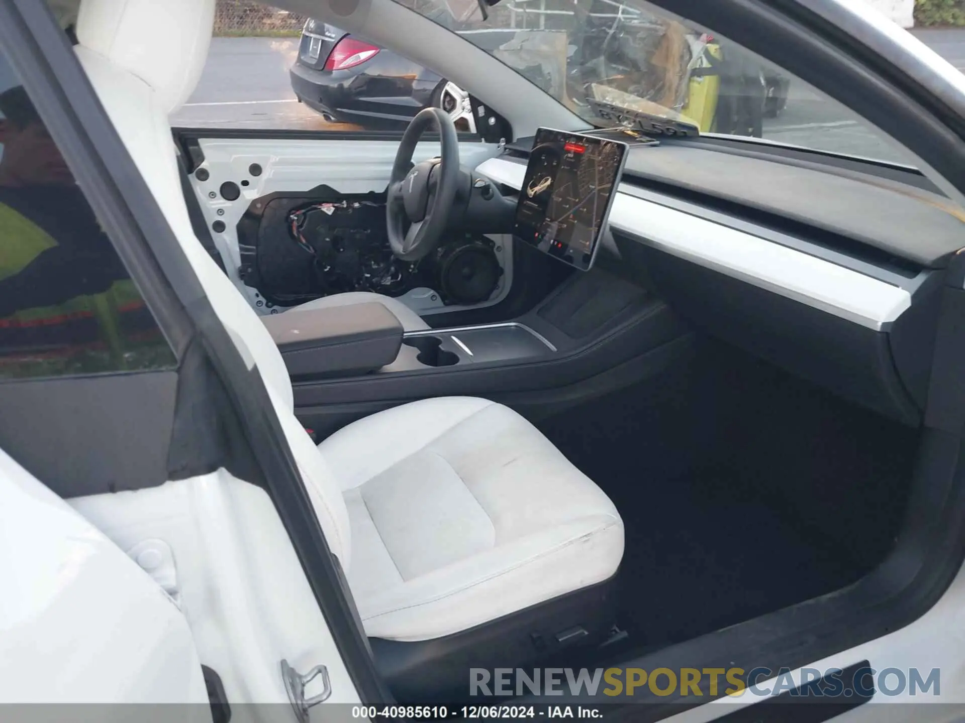 5 fotografías del automóvil dañado 5YJ3E1EA1MF093771 TESLA MODEL 3 2021
