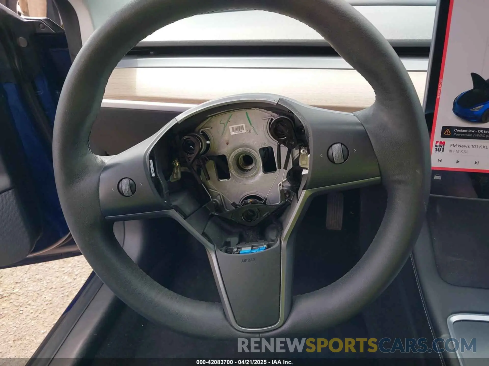 23 fotografías del automóvil dañado 5YJ3E1EA1MF094693 TESLA MODEL 3 2021