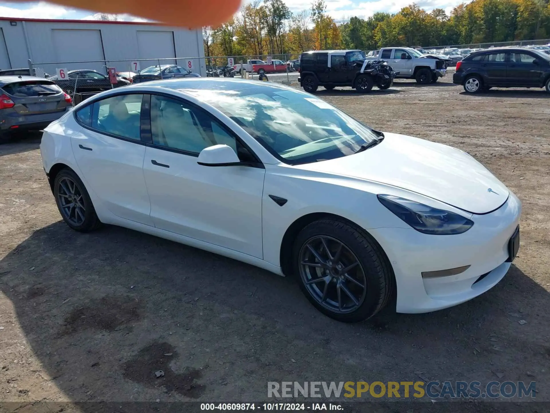 1 fotografías del automóvil dañado 5YJ3E1EA1MF096718 TESLA MODEL 3 2021