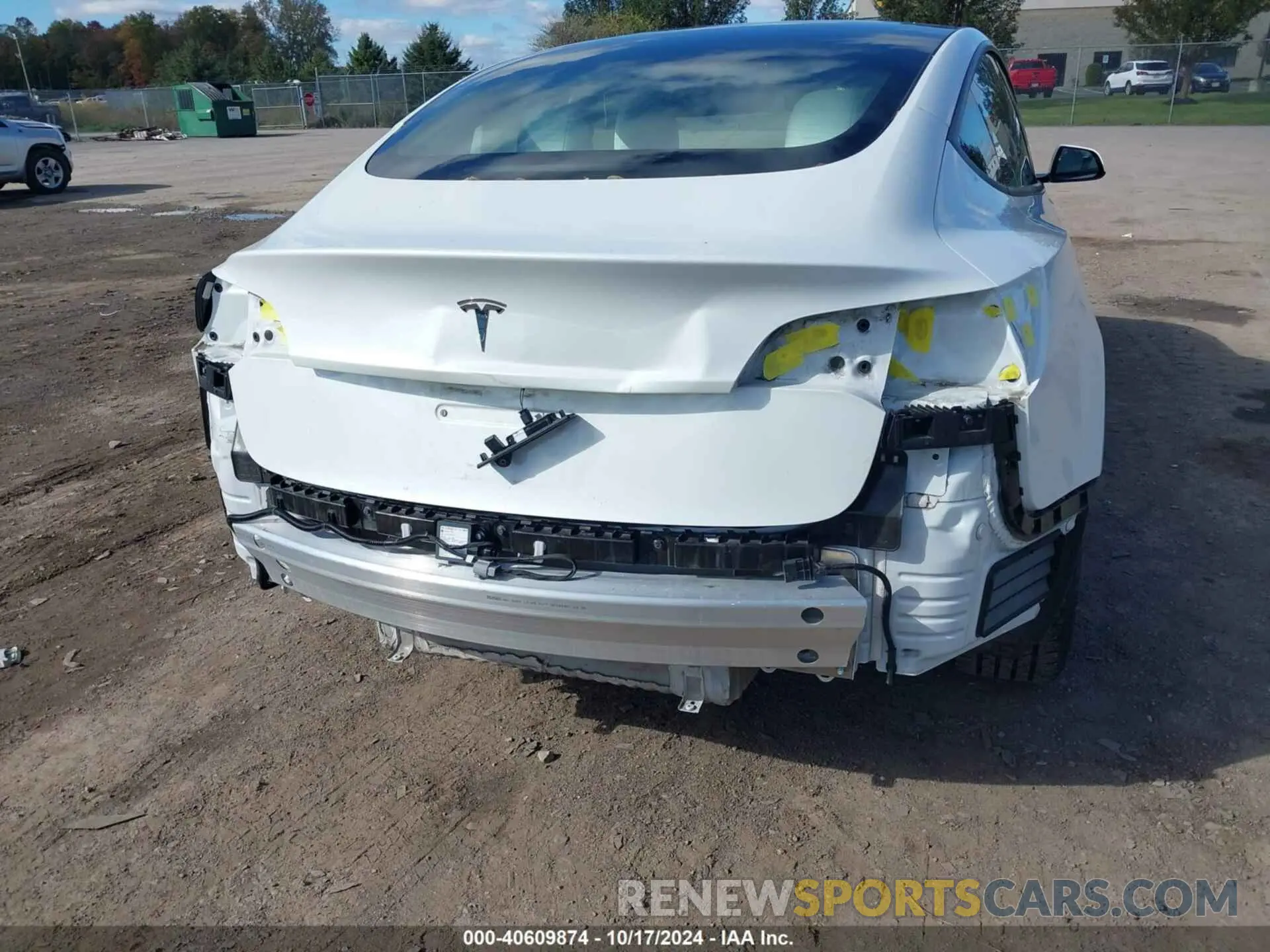 6 fotografías del automóvil dañado 5YJ3E1EA1MF096718 TESLA MODEL 3 2021