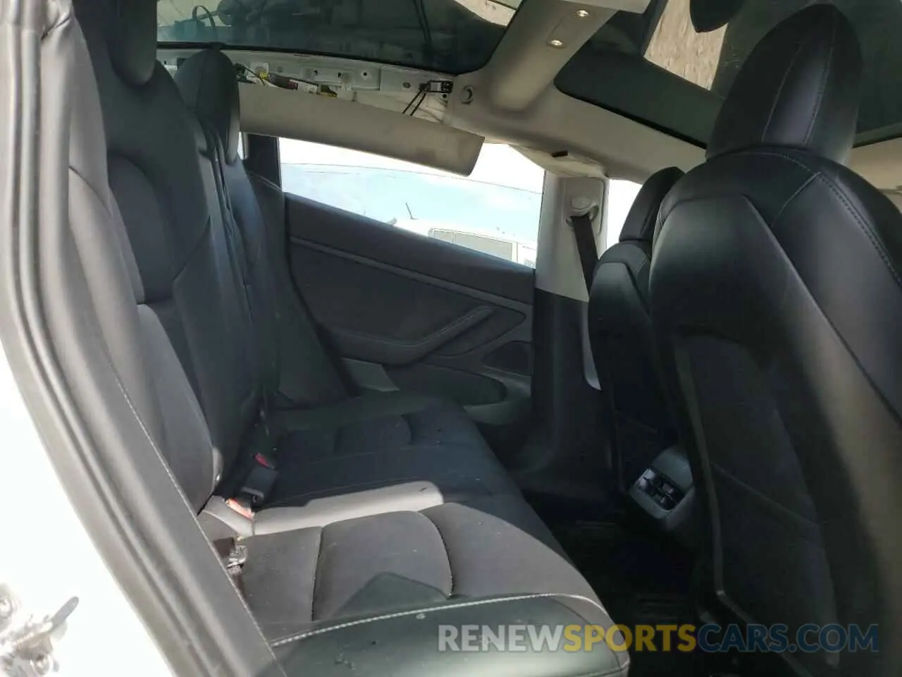 10 fotografías del automóvil dañado 5YJ3E1EA1MF871986 TESLA MODEL 3 2021
