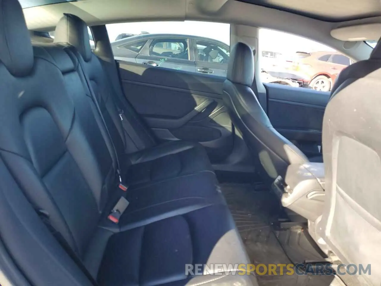 10 fotografías del automóvil dañado 5YJ3E1EA1MF876332 TESLA MODEL 3 2021