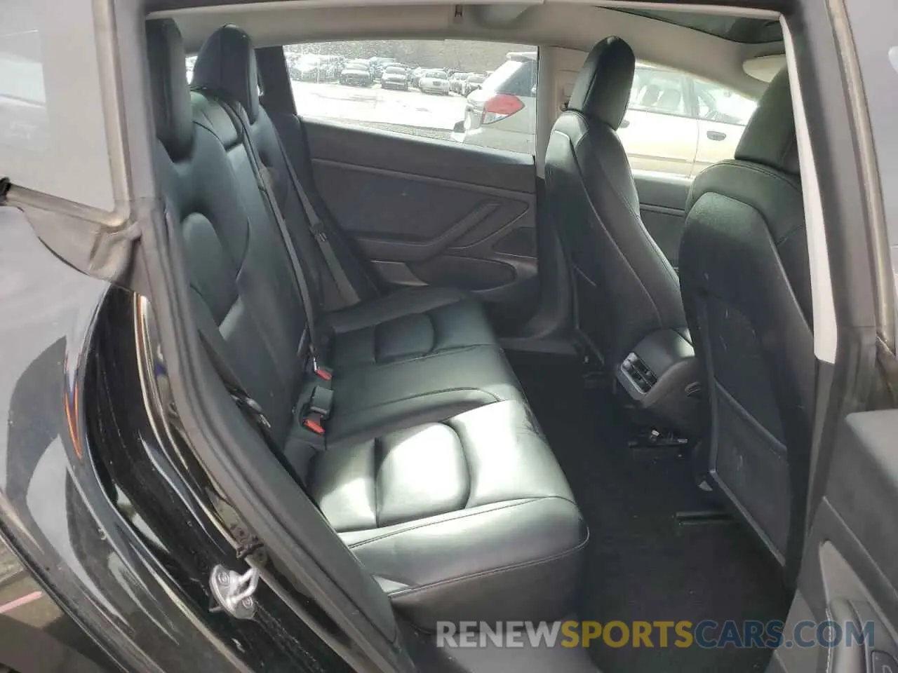 10 fotografías del automóvil dañado 5YJ3E1EA1MF876427 TESLA MODEL 3 2021