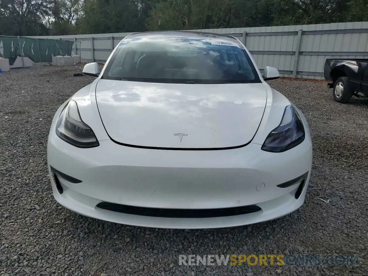 5 fotografías del automóvil dañado 5YJ3E1EA1MF921205 TESLA MODEL 3 2021