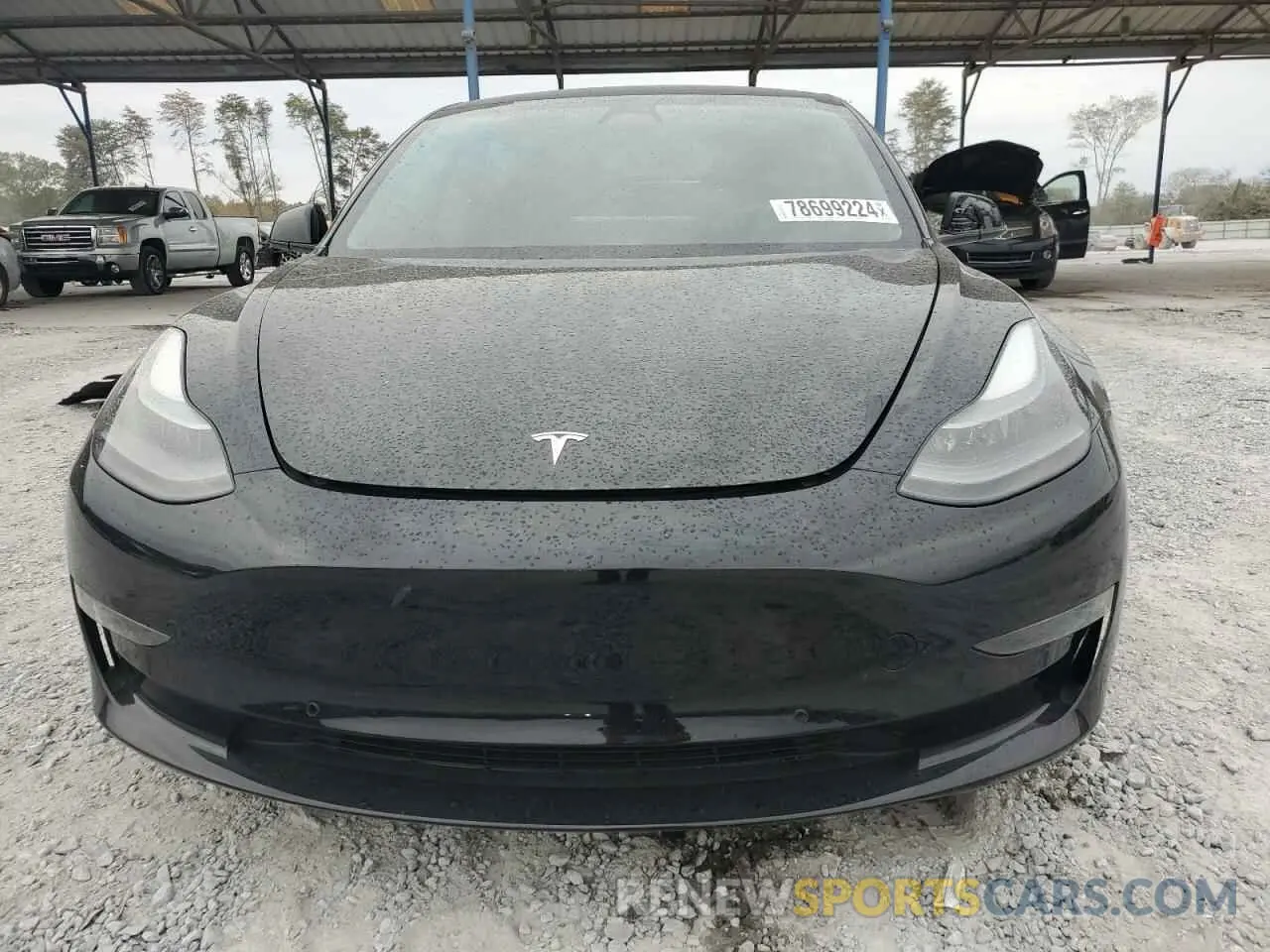 5 fotografías del automóvil dañado 5YJ3E1EA2MF016391 TESLA MODEL 3 2021