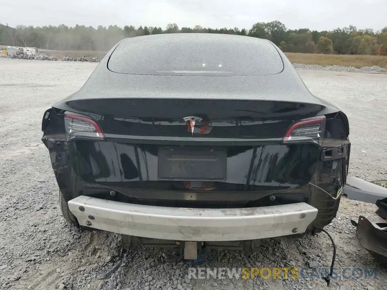 6 fotografías del automóvil dañado 5YJ3E1EA2MF016391 TESLA MODEL 3 2021