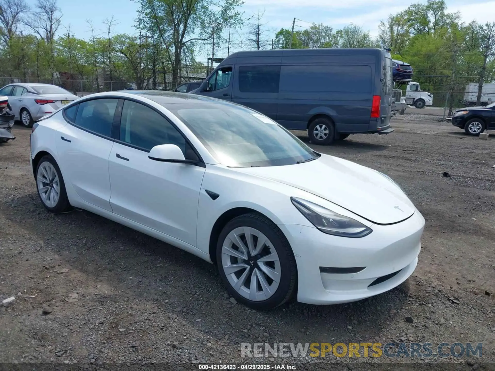 1 fotografías del automóvil dañado 5YJ3E1EA2MF063761 TESLA MODEL 3 2021