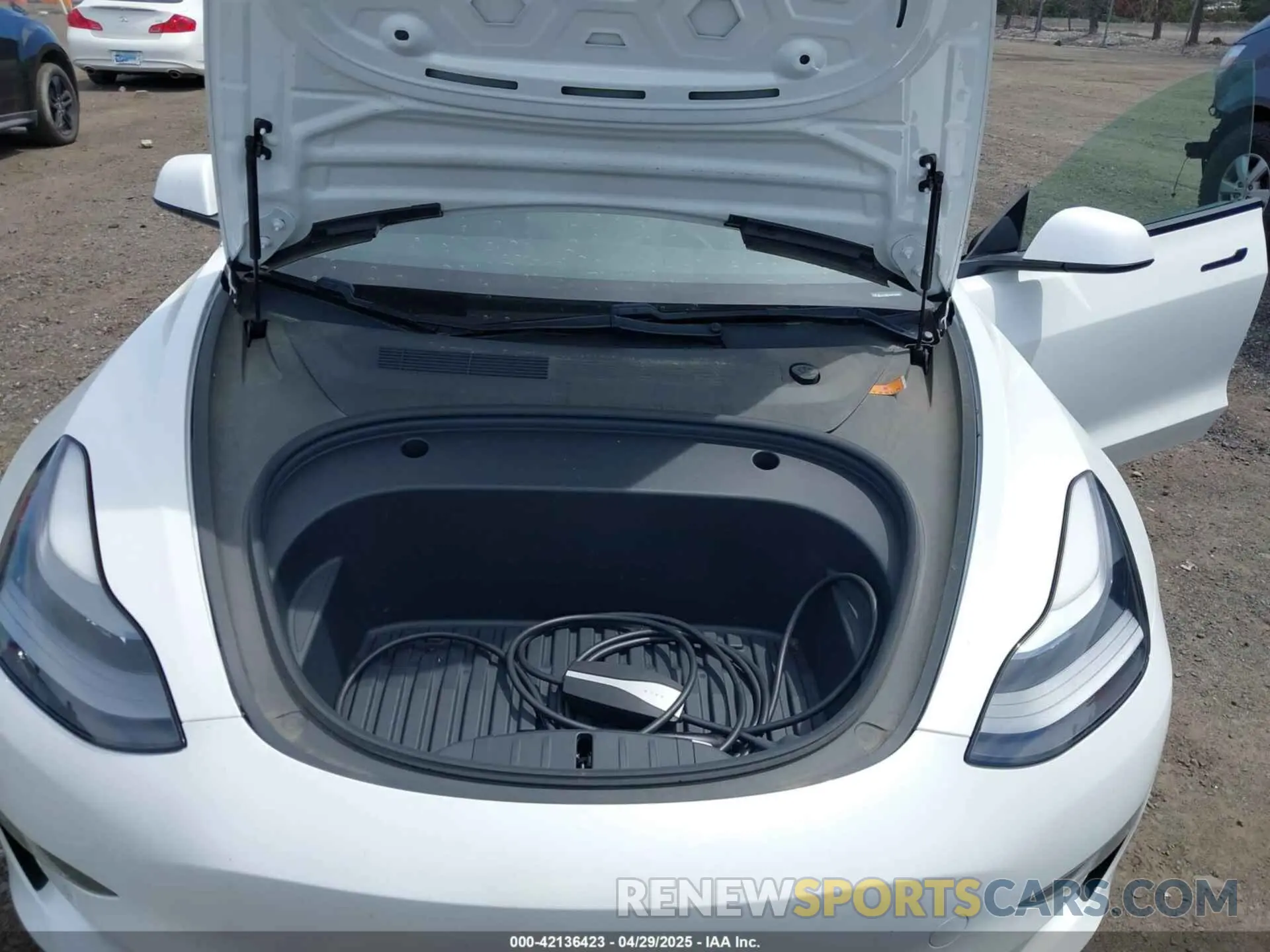 10 fotografías del automóvil dañado 5YJ3E1EA2MF063761 TESLA MODEL 3 2021