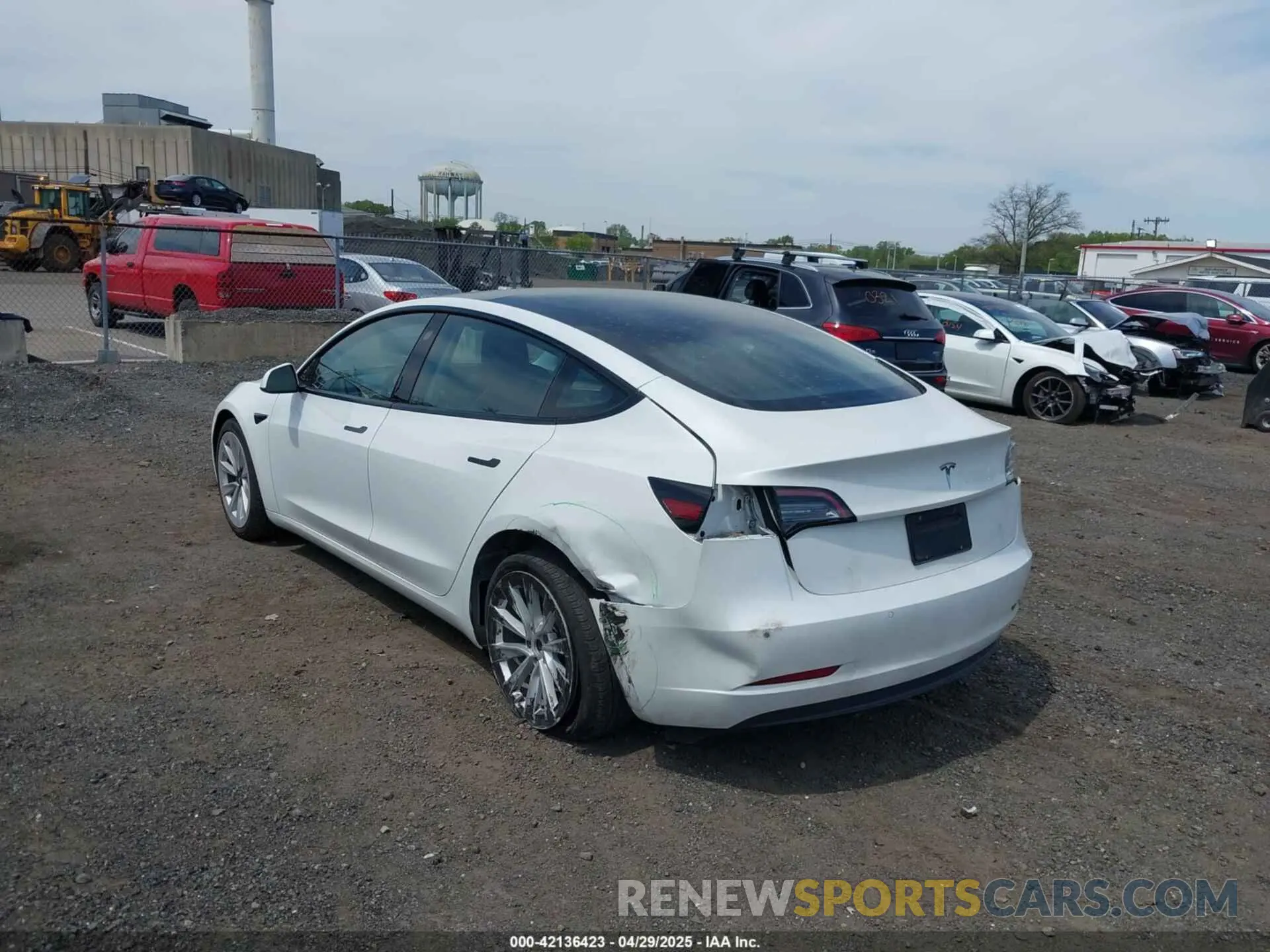 6 fotografías del automóvil dañado 5YJ3E1EA2MF063761 TESLA MODEL 3 2021