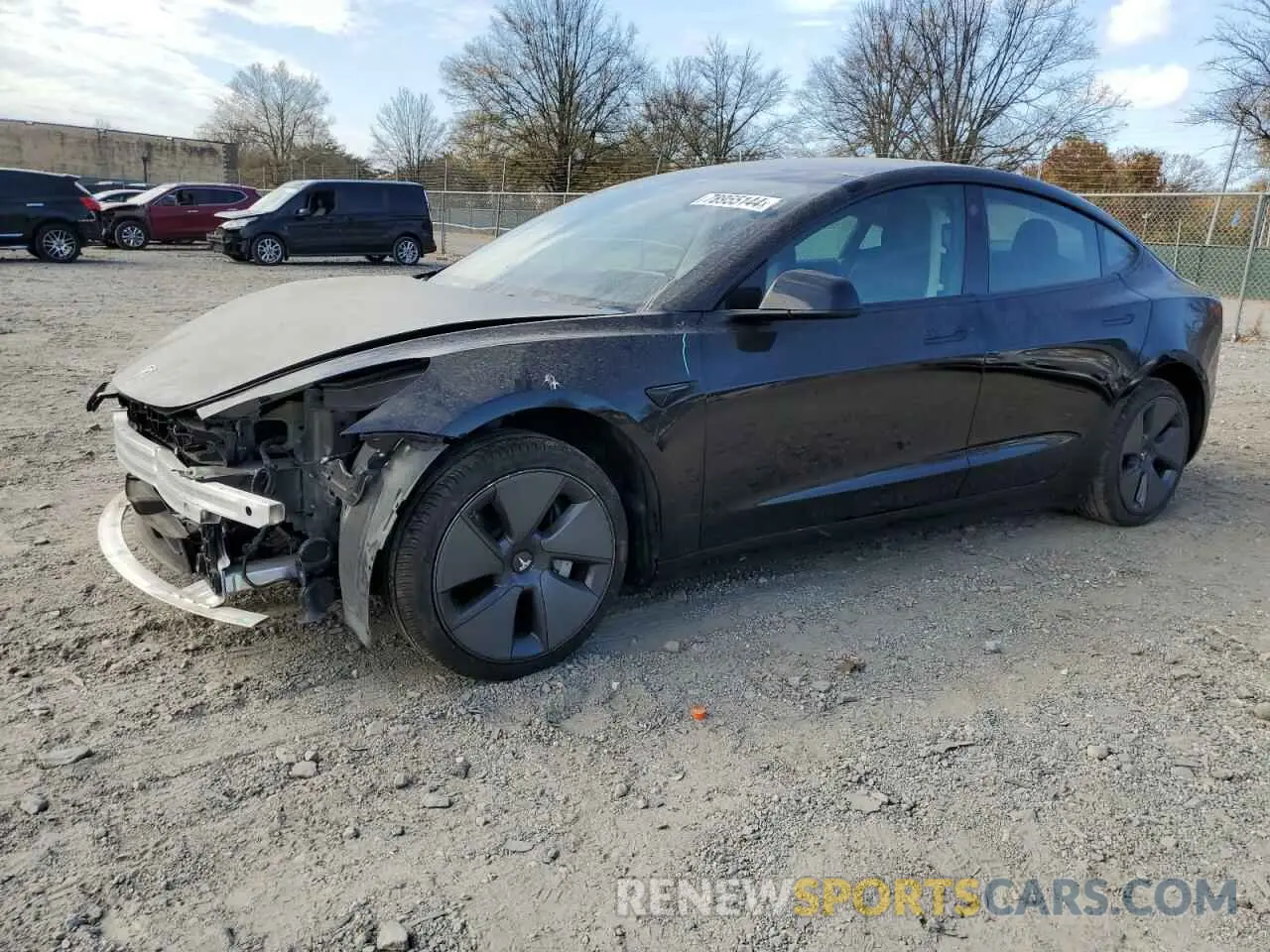 1 fotografías del automóvil dañado 5YJ3E1EA2MF085971 TESLA MODEL 3 2021