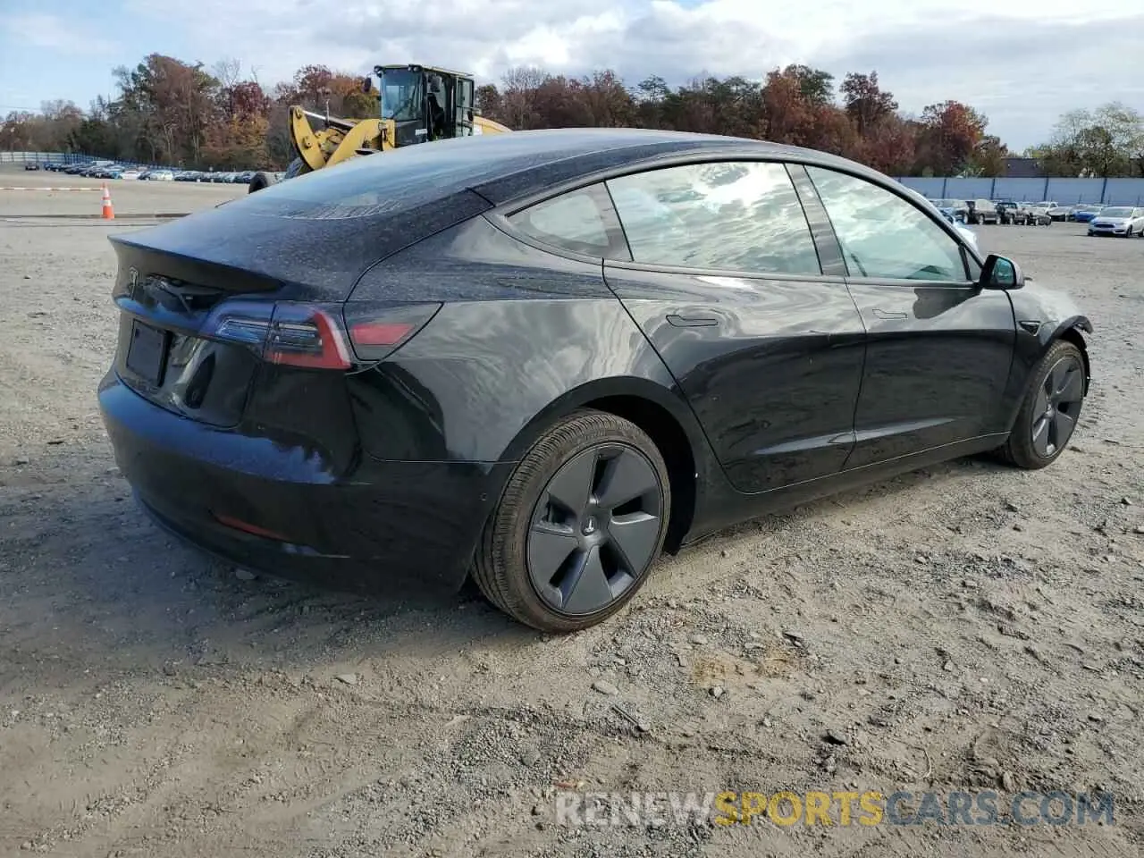 3 fotografías del automóvil dañado 5YJ3E1EA2MF085971 TESLA MODEL 3 2021