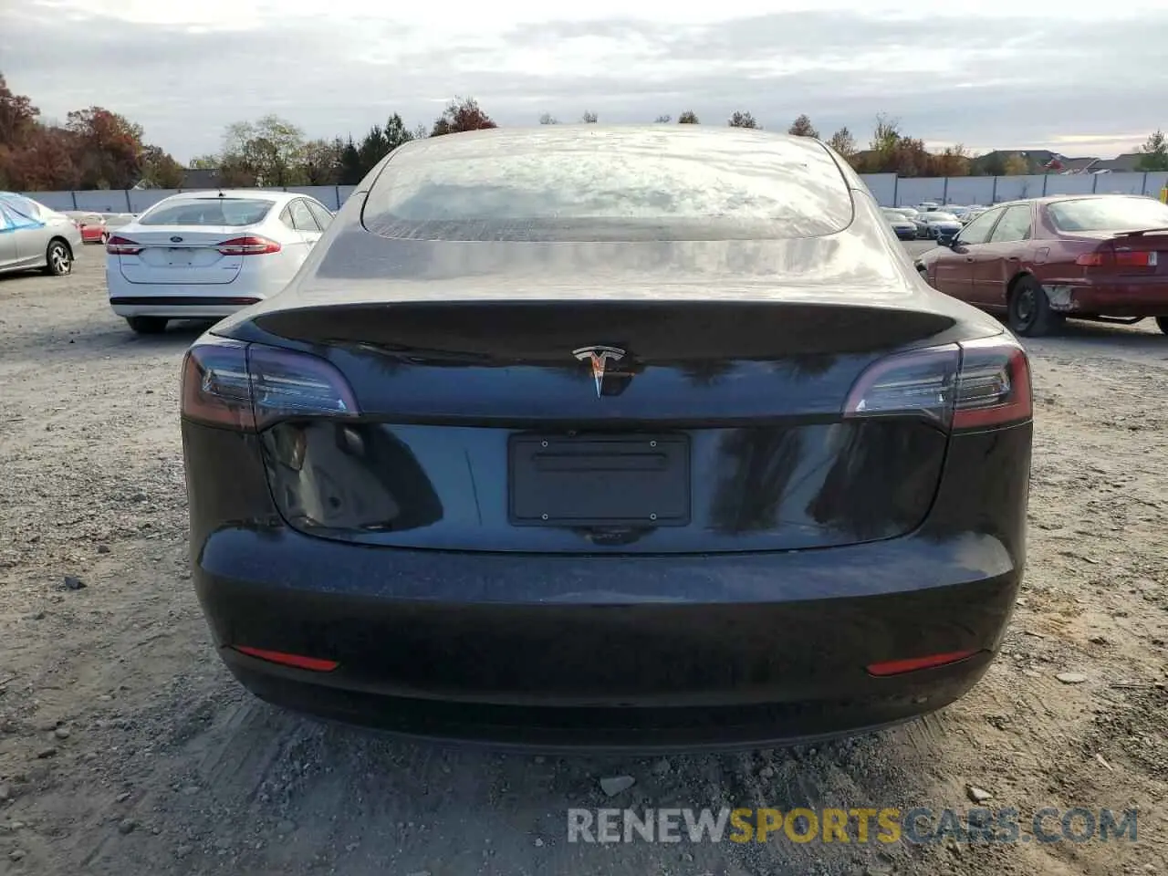 6 fotografías del automóvil dañado 5YJ3E1EA2MF085971 TESLA MODEL 3 2021