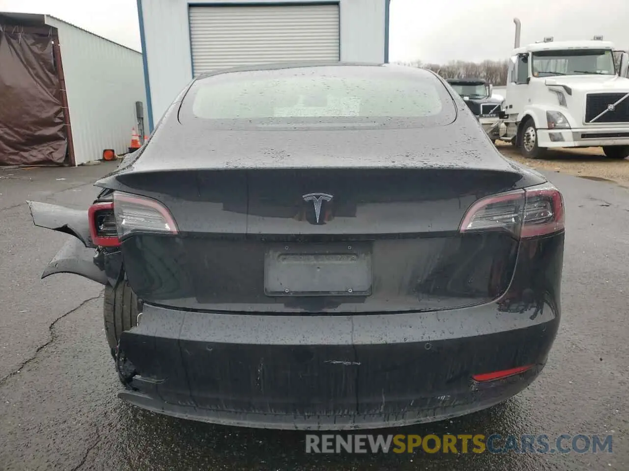 6 fotografías del automóvil dañado 5YJ3E1EA2MF087879 TESLA MODEL 3 2021