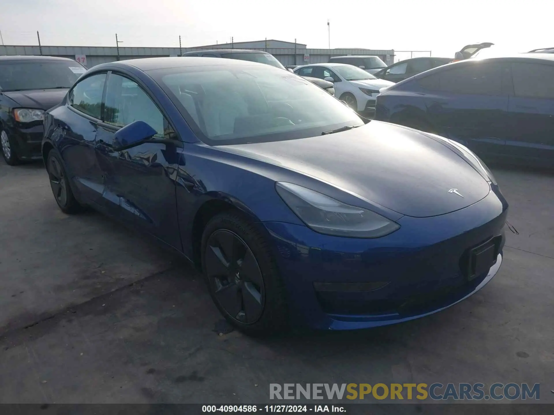 1 fotografías del automóvil dañado 5YJ3E1EA2MF092676 TESLA MODEL 3 2021
