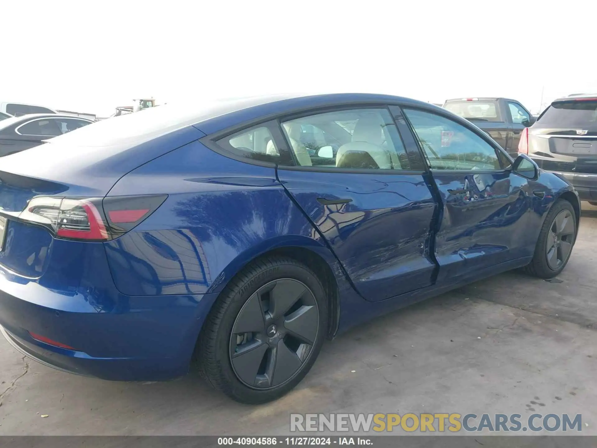 19 fotografías del automóvil dañado 5YJ3E1EA2MF092676 TESLA MODEL 3 2021