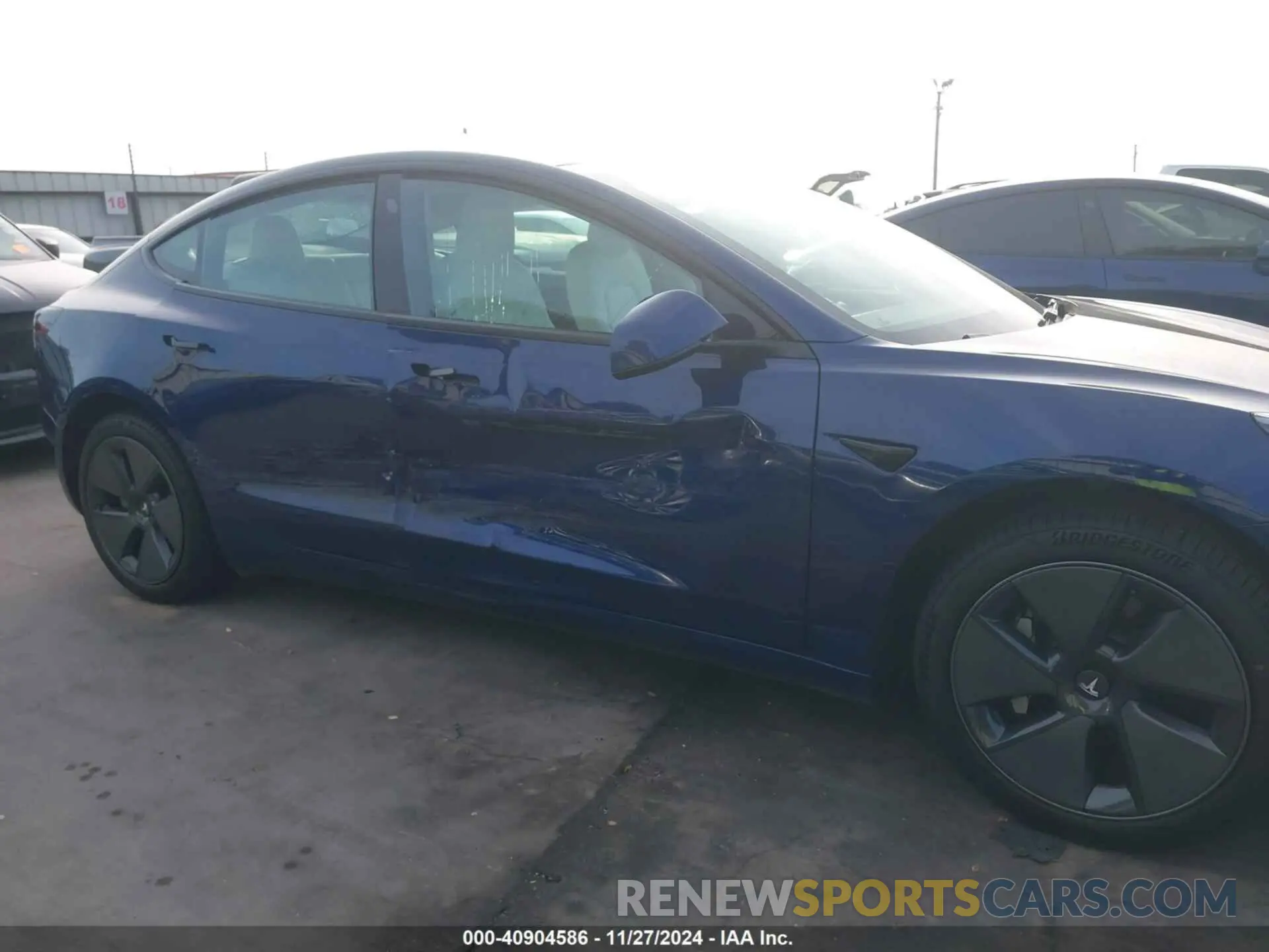 6 fotografías del automóvil dañado 5YJ3E1EA2MF092676 TESLA MODEL 3 2021