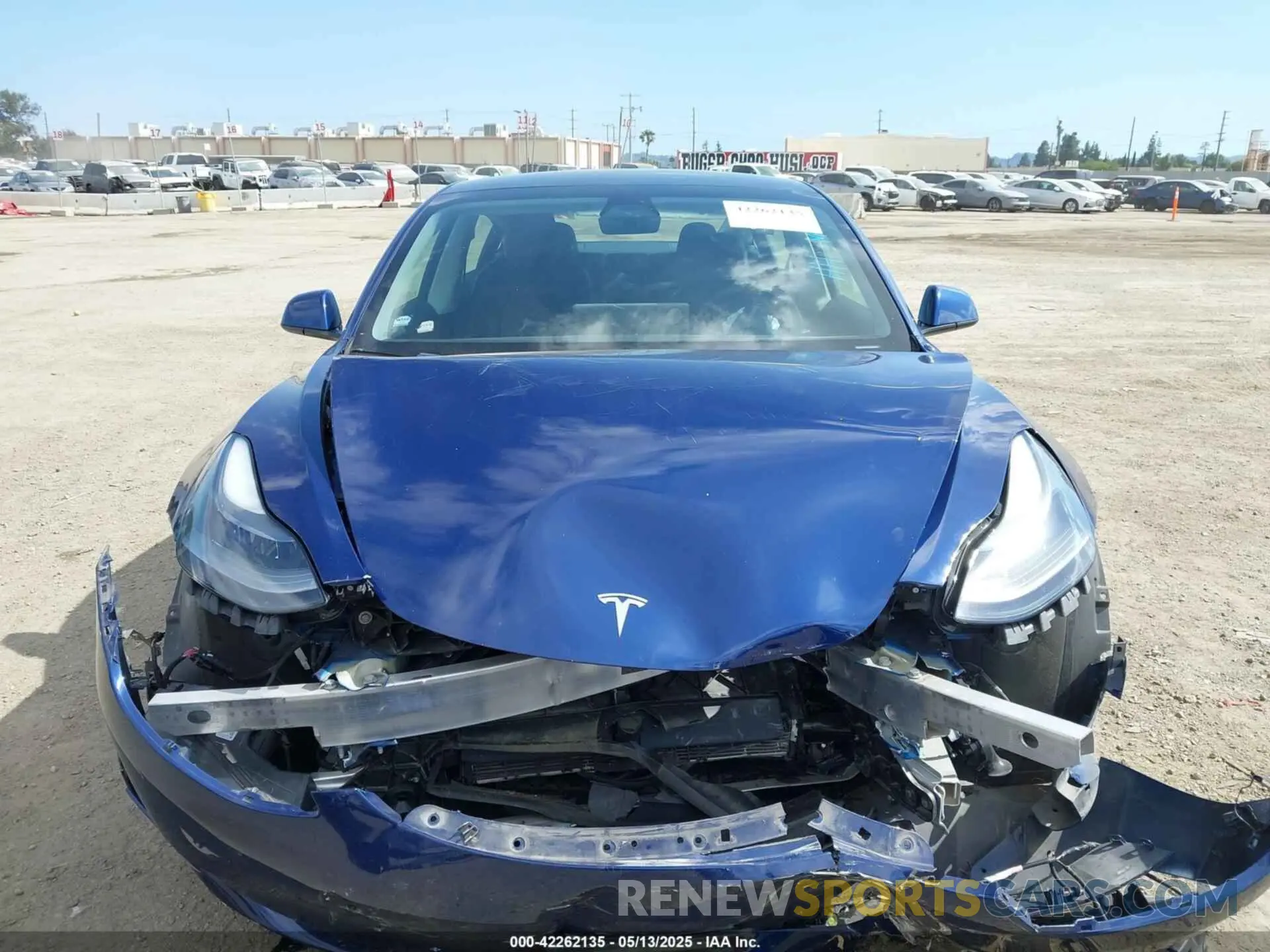 12 fotografías del automóvil dañado 5YJ3E1EA2MF098459 TESLA MODEL 3 2021