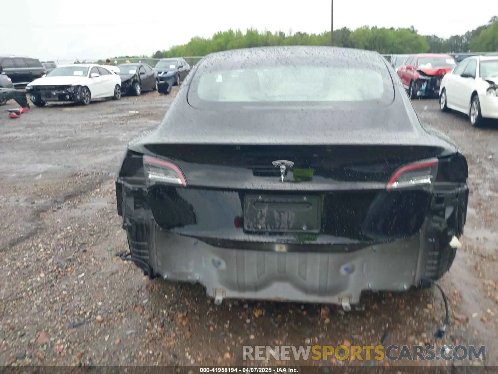 16 fotografías del automóvil dañado 5YJ3E1EA2MF850757 TESLA MODEL 3 2021