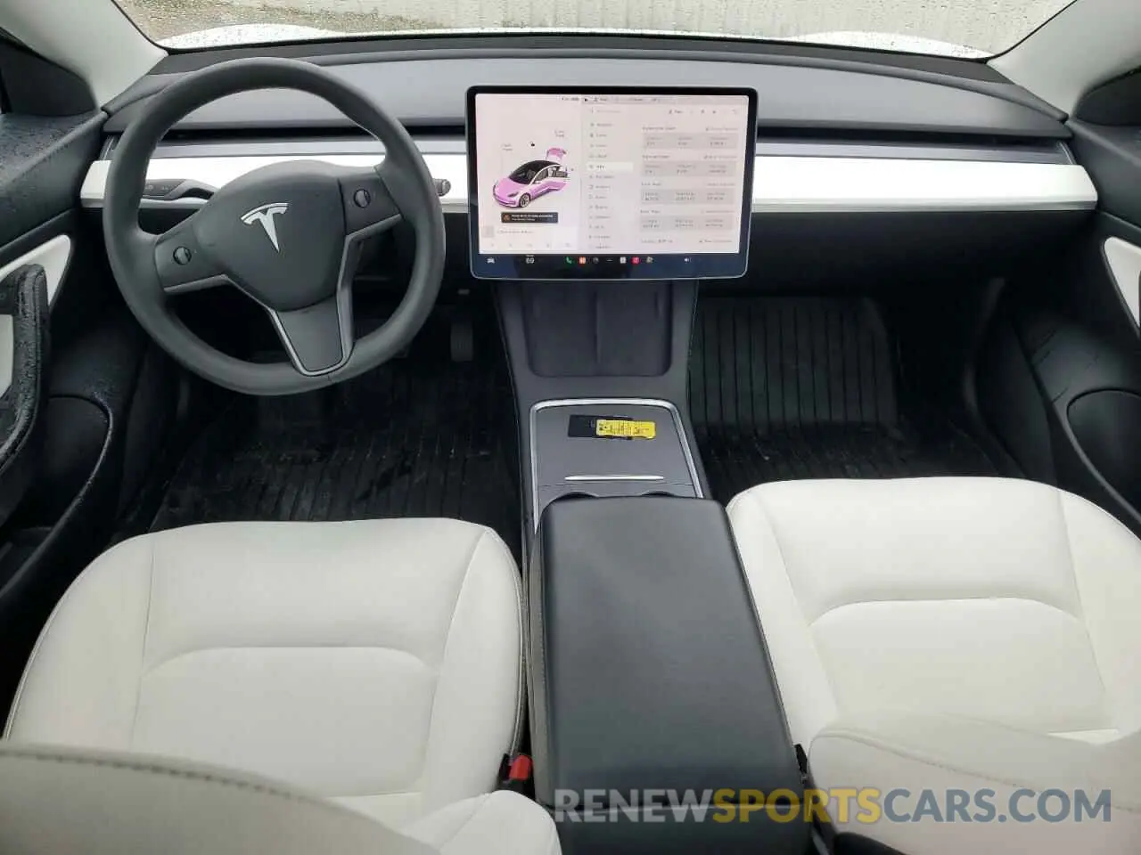 8 fotografías del automóvil dañado 5YJ3E1EA2MF853870 TESLA MODEL 3 2021