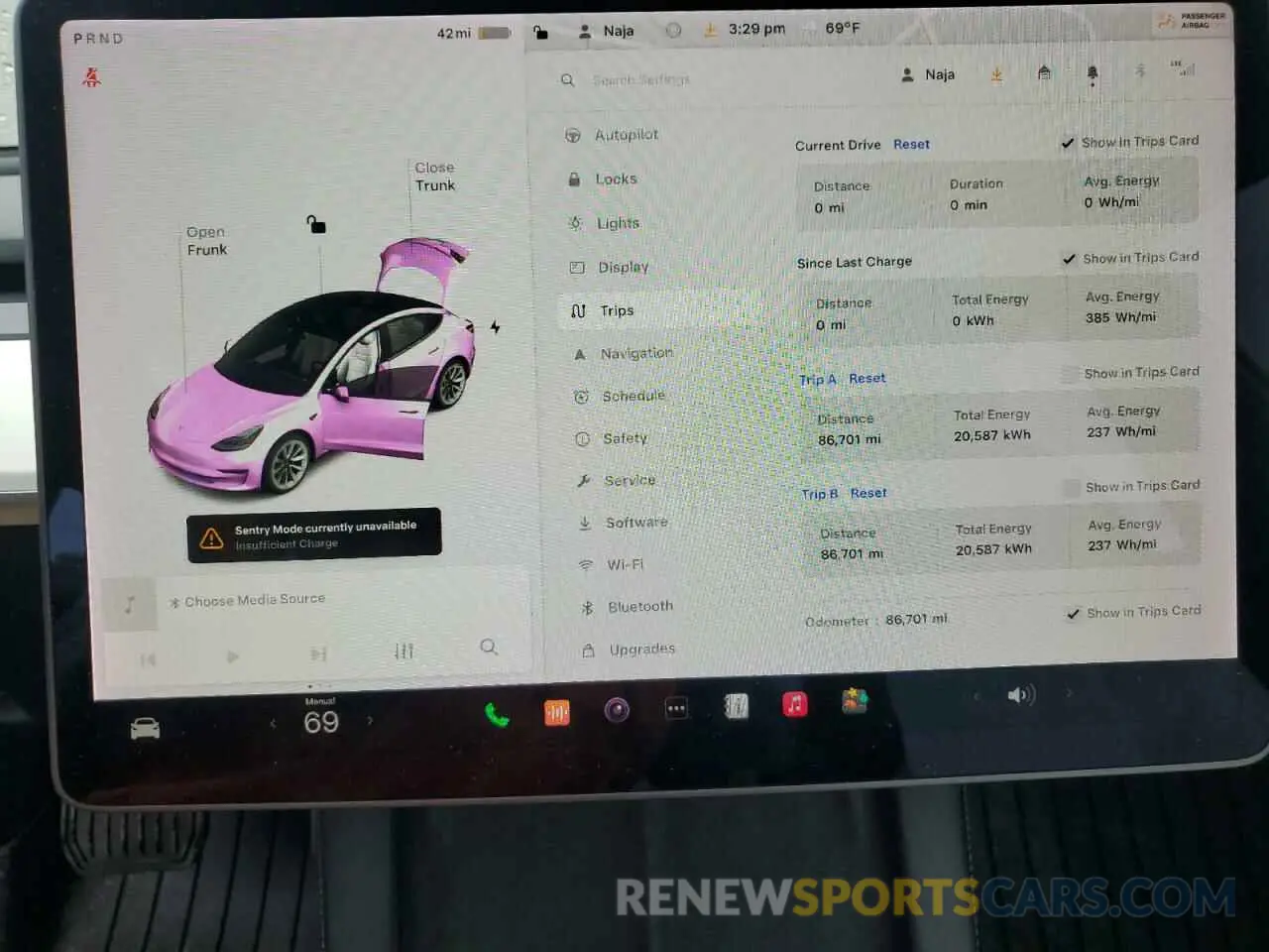 9 fotografías del automóvil dañado 5YJ3E1EA2MF853870 TESLA MODEL 3 2021