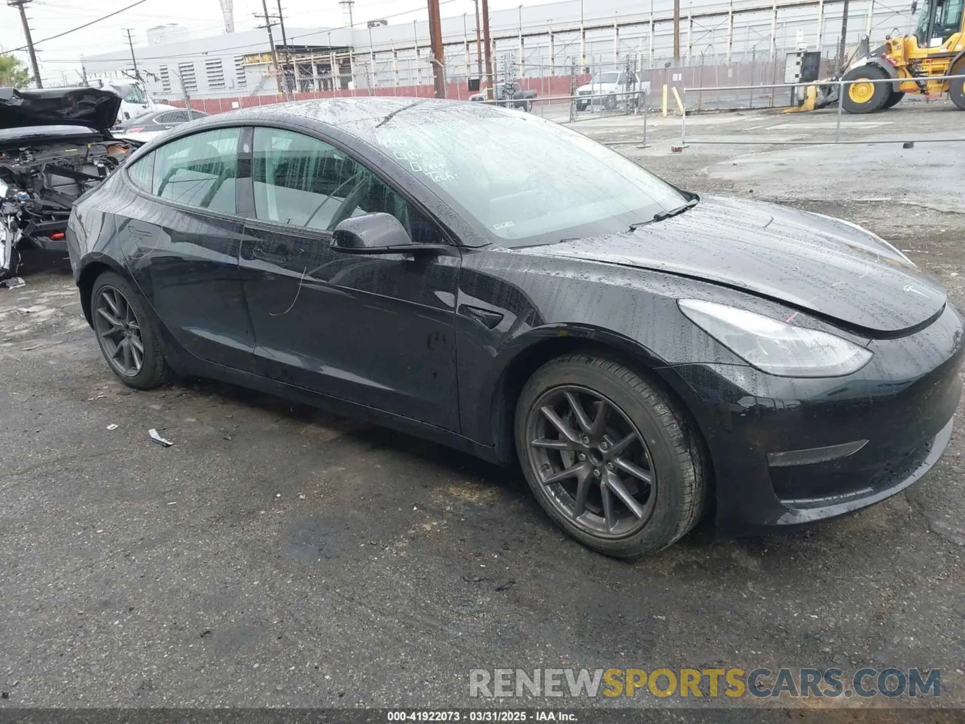1 fotografías del automóvil dañado 5YJ3E1EA2MF870622 TESLA MODEL 3 2021