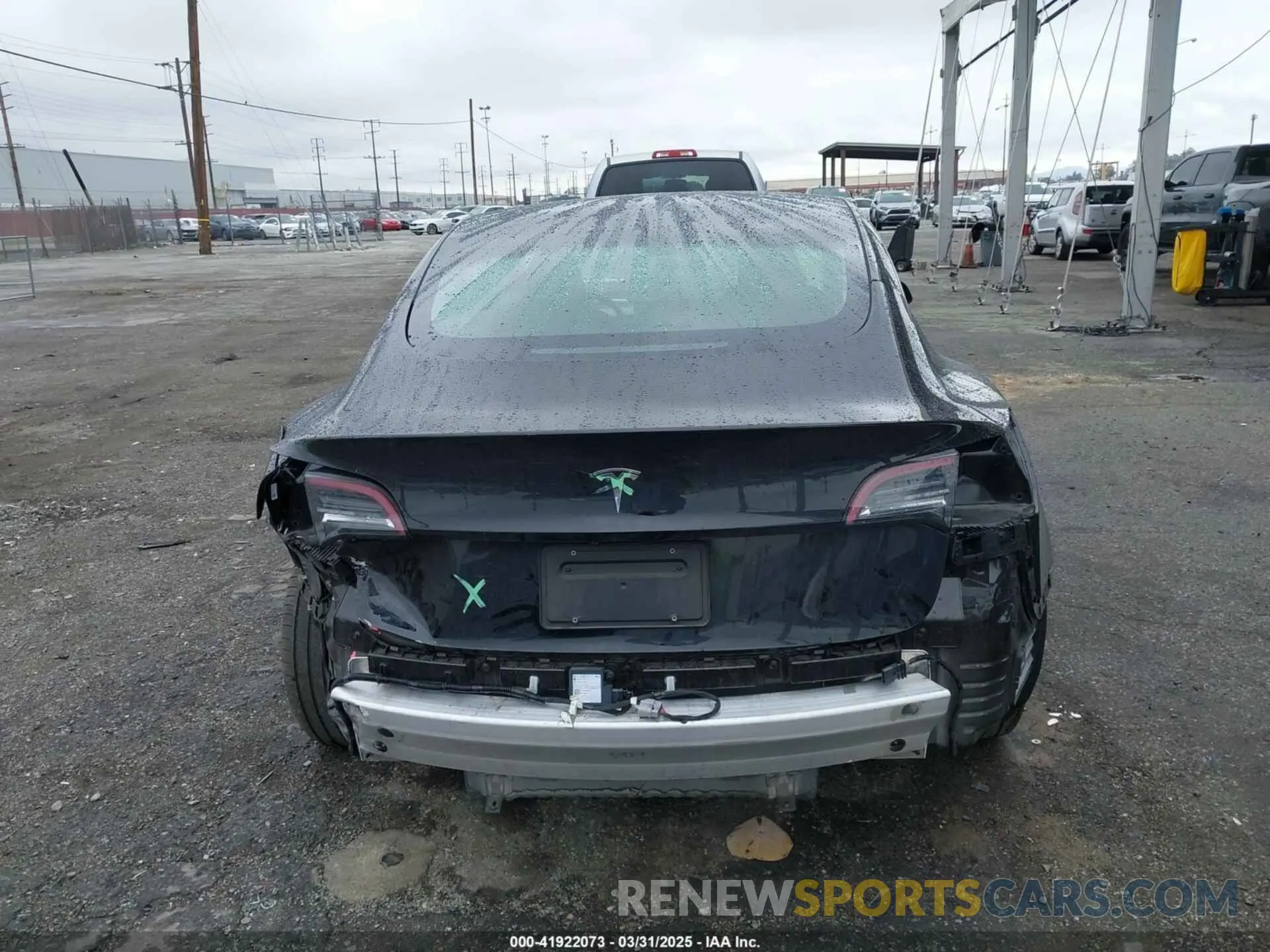 17 fotografías del automóvil dañado 5YJ3E1EA2MF870622 TESLA MODEL 3 2021