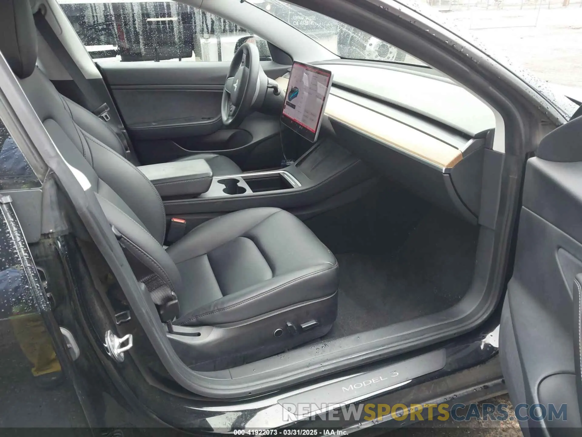 5 fotografías del automóvil dañado 5YJ3E1EA2MF870622 TESLA MODEL 3 2021