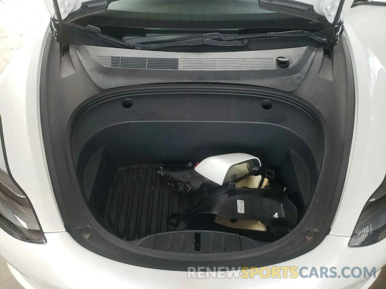 7 fotografías del automóvil dañado 5YJ3E1EA2MF923416 TESLA MODEL 3 2021